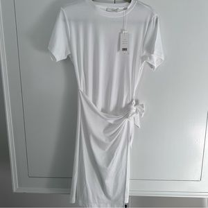 Vince NWT White T Shirt Dress